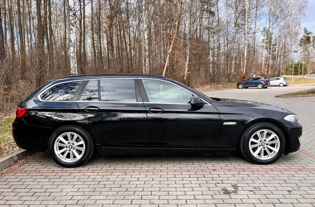 BMW Seria 5 cena 77600 przebieg: 149000, rok produkcji 2013 z Olsztyn małe 211